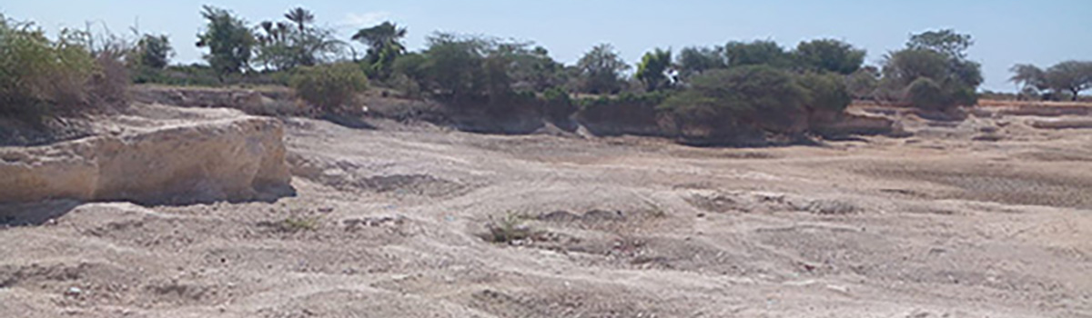 Dry Water Cachment, Abore, Huddur. FSNAU, July 2022